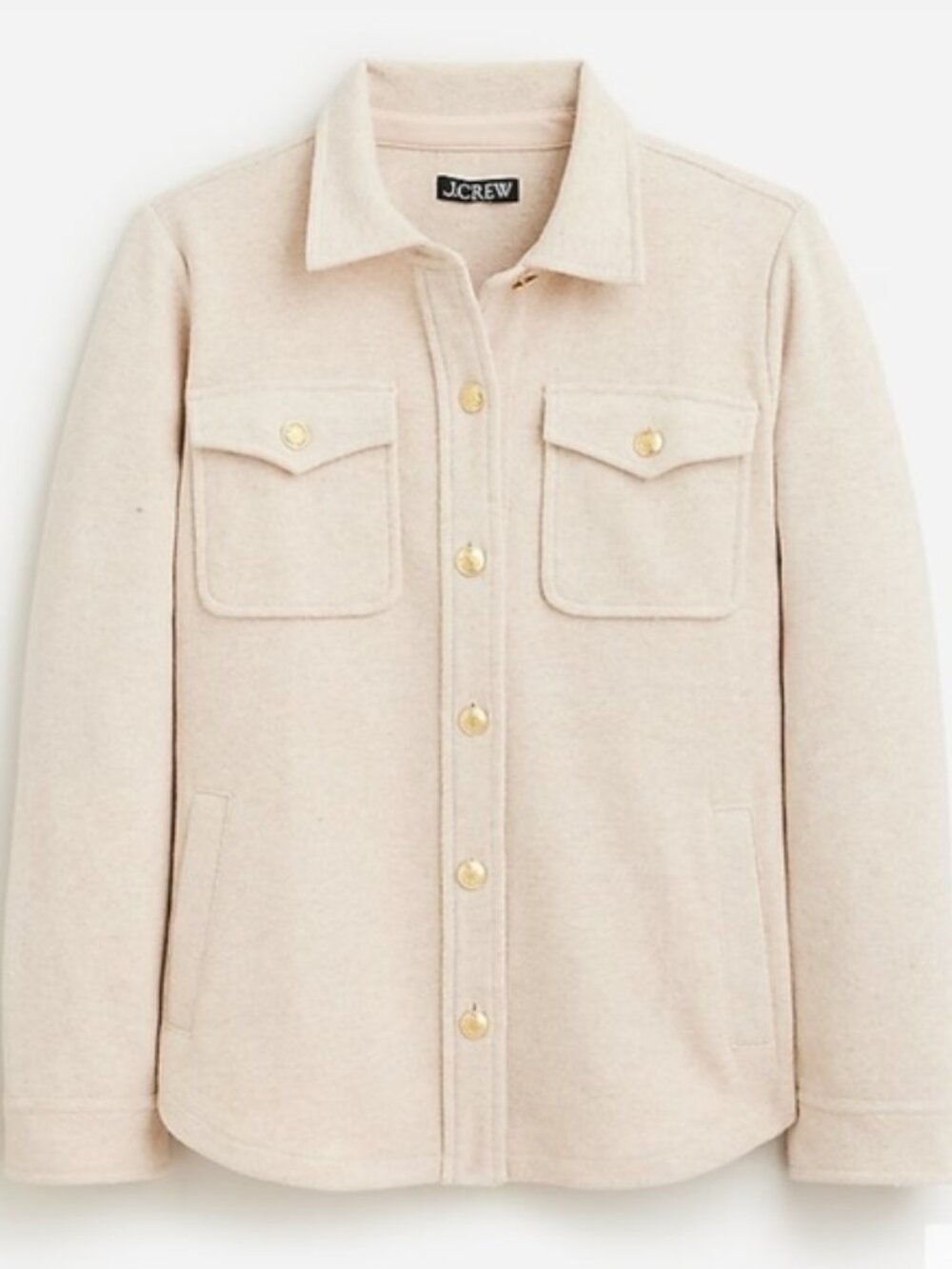 J. Crew Wool Blend Shirt Jacket Shacket